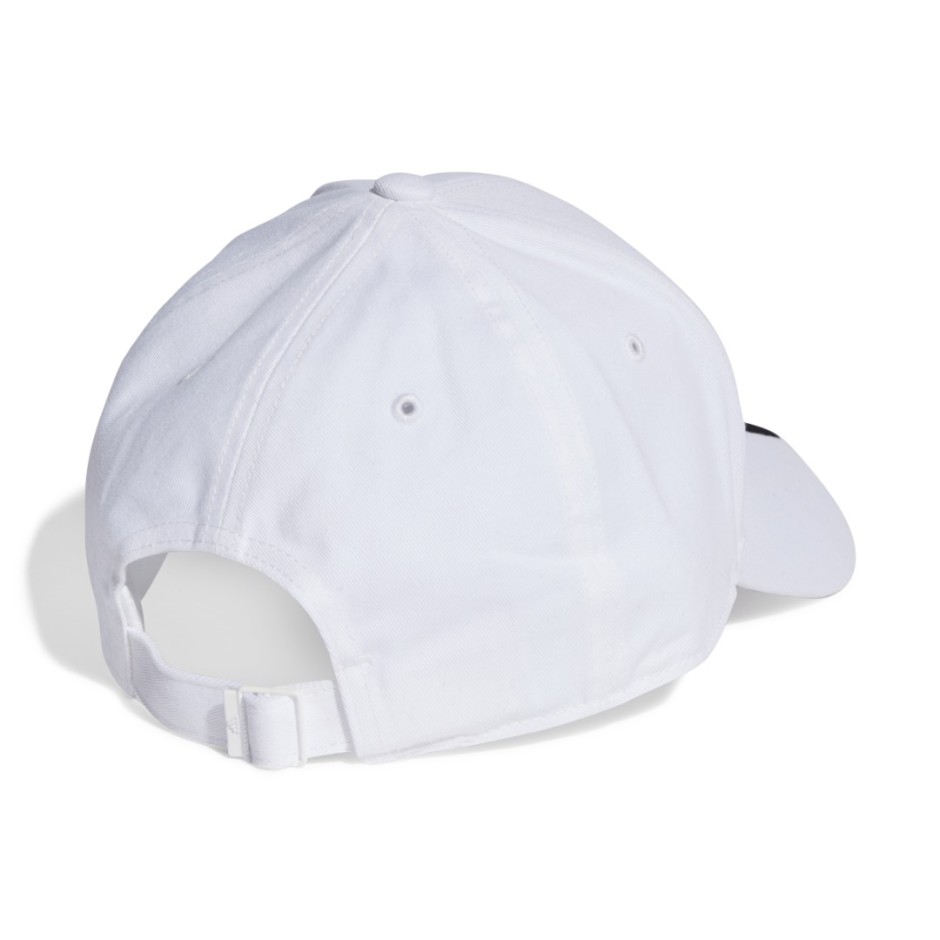 Καπέλο Λευκό - adidas Performance 3-Stripes Cotton Twill