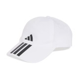Καπέλο για Τρέξιμο Λευκό - adidas Performance 3-Stripes CLIMAPROOF Εικόνα 