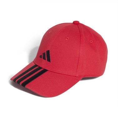 Καπέλο Κόκκινο - adidas Performance 3-Stripes New Logo