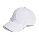 Καπέλο Λευκό - adidas Performance Big Tonal Logo Baseball Εικόνα 