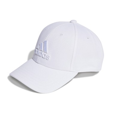 Καπέλο Λευκό - adidas Performance Big Tonal Logo Baseball