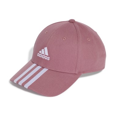 Καπέλο Μπορντό - adidas Performance 3-Stripes Cotton Twill