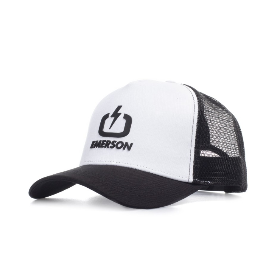 EMERSON 221.EU01.07-WHITE/BLACK Λευκό-Μαυρο