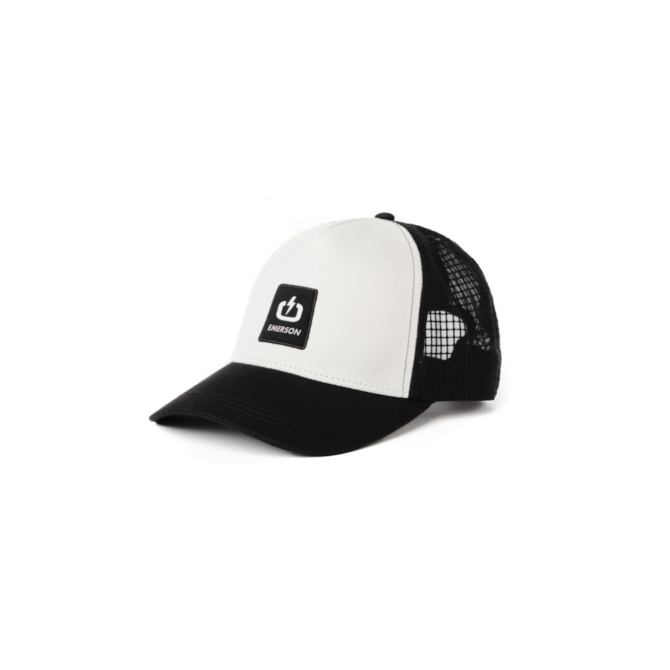 EMERSON  261.EU01.48-WHITE/BLACK Λευκό-Μαυρο