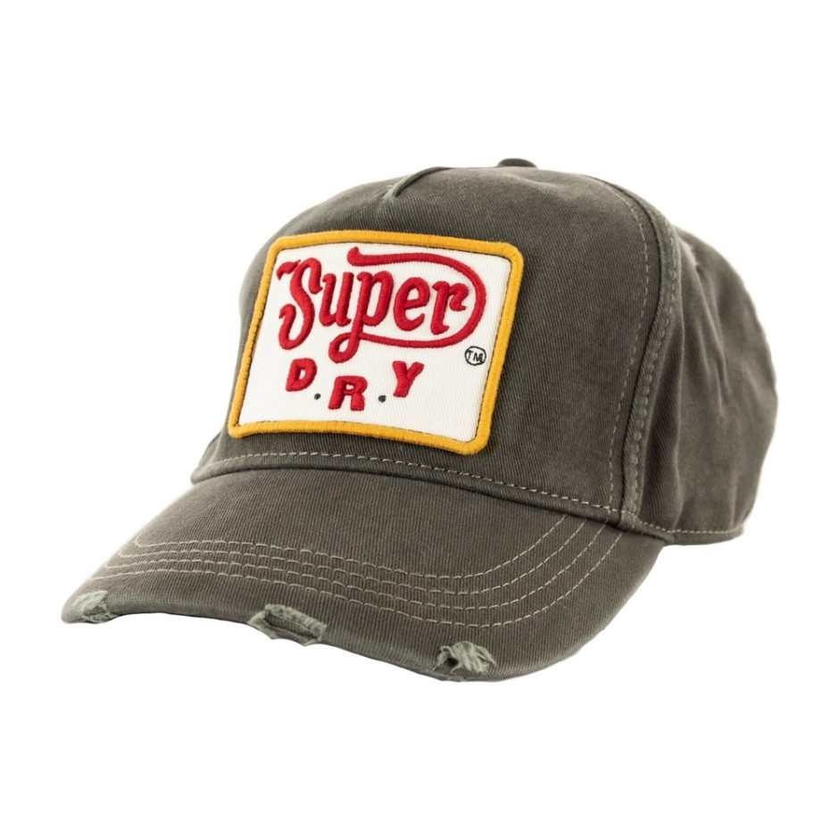 SUPERDRY D2 SDRY GRAPHIC TRUCKER CAP W9010177A-03O Κhaki