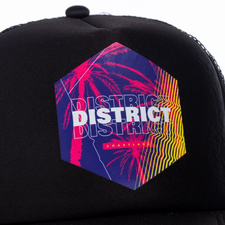 Καπέλο Μαύρο - District75