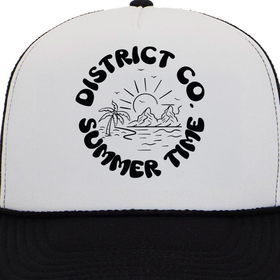 Cap White - District75 