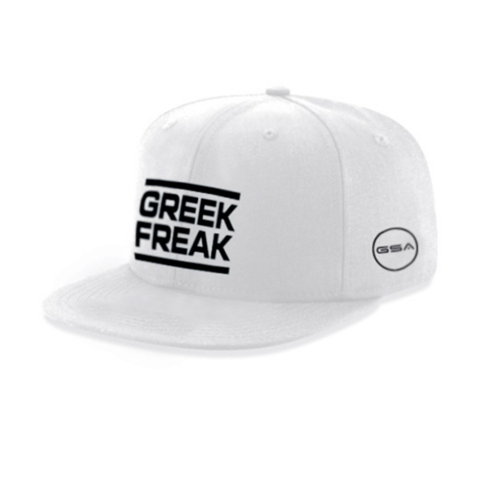 GSA X GREEK FREAK ORIGINAL PERFORMANCE HAT 34-17011-02 White