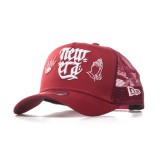 NEW ERA SCRIPT TRUCKER 11941794 Κόκκινο Εικόνα 