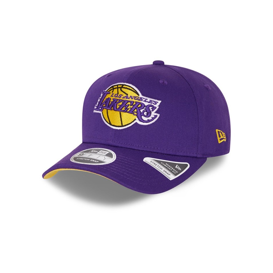NEW ERA TEAM COLOUR 9FIFTY STSP LOS ANGELES LAKERS 60137571 Purple