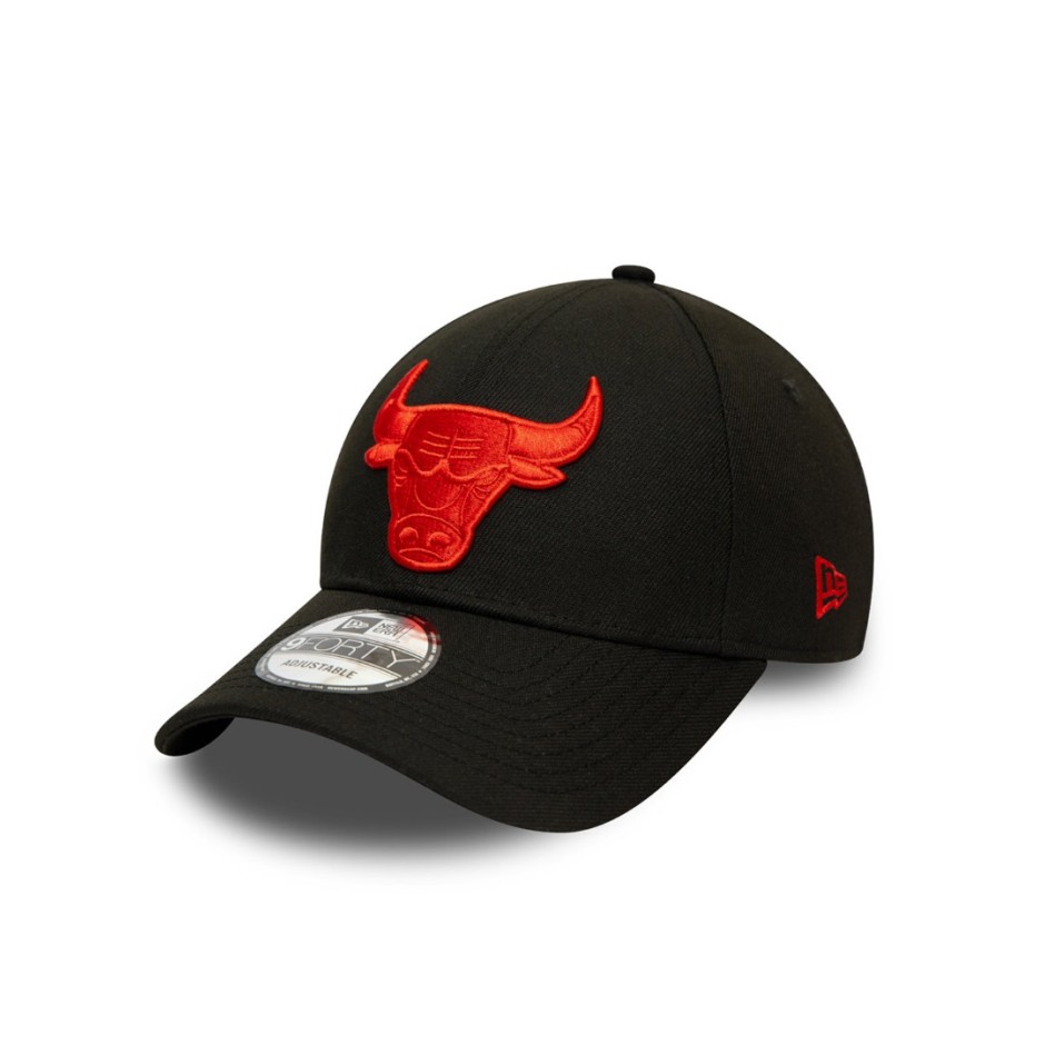 NEW ERA POP LOGO 9FORTY CHICAGO BULLS 60141635 Black