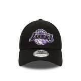 Καπέλο Μαύρο - New Era LA Lakers NBA Infill Black 9FORTY 