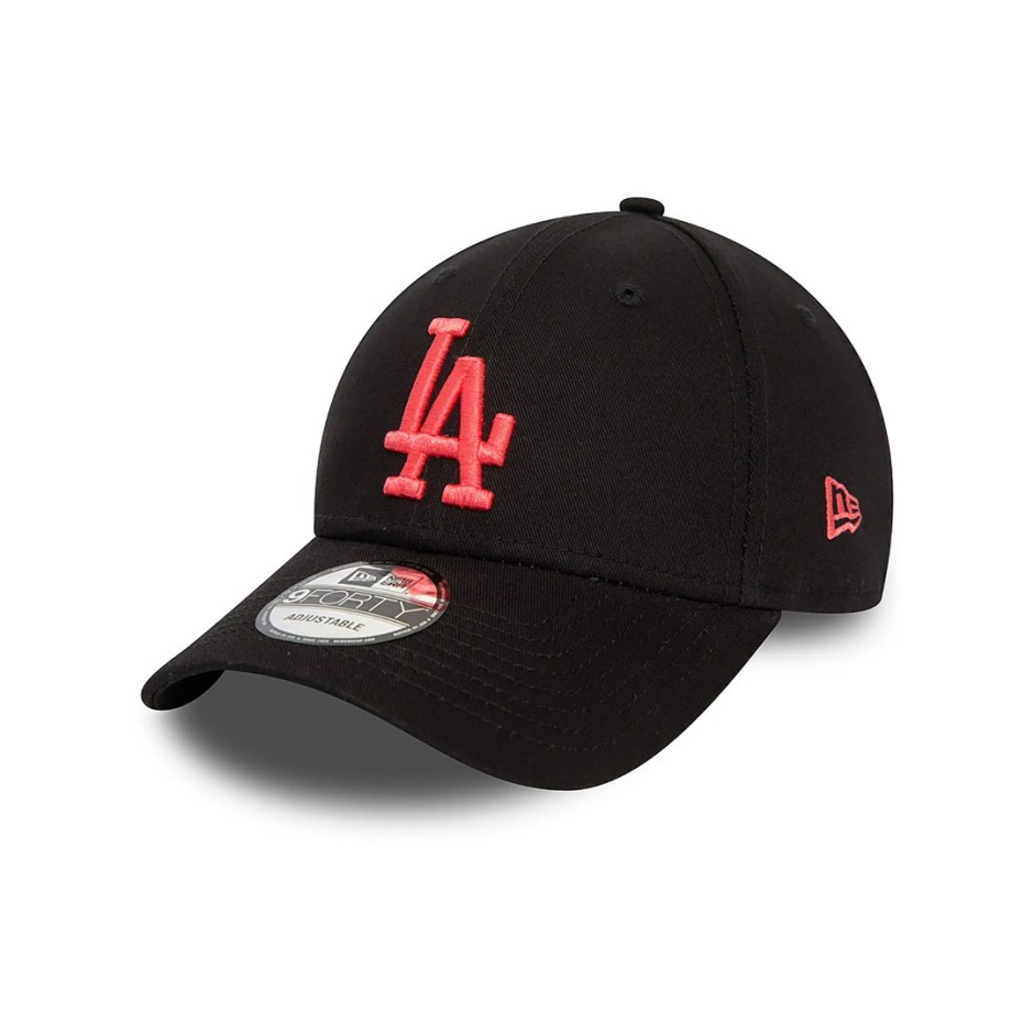 Καπέλο Μαύρο - New Era LA Dodgers League Essential 9FORTY