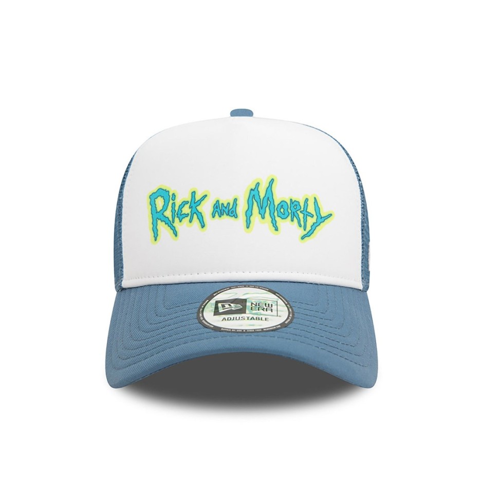 Καπέλο Μπλε - New Era Rick And Morty Wordmark