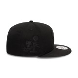 Καπέλο Μαύρο - New Era Chicago Bulls Monochrome Black 9FIFTY Εικόνα 1