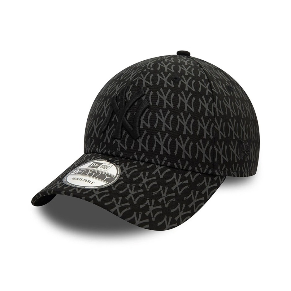 NEW ERA TEAM MONOGRAM 9FORTY NEYYAN 60565357 Black - Zakcret.gr