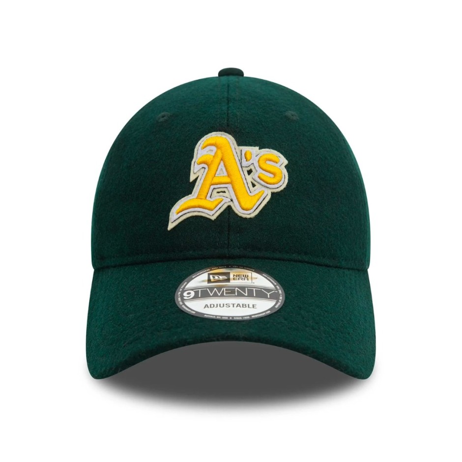 Καπέλο Κυπαρισσί - New Era Oakland Athletics MLB Melton Dark Green 9TWENTY