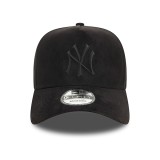 Καπέλο Μαύρο - New Era New York Yankees MLB Faux Suede 9FORTY E-Frame Εικόνα 0