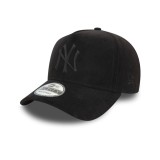 Καπέλο Μαύρο - New Era New York Yankees MLB Faux Suede 9FORTY E-Frame Εικόνα 2