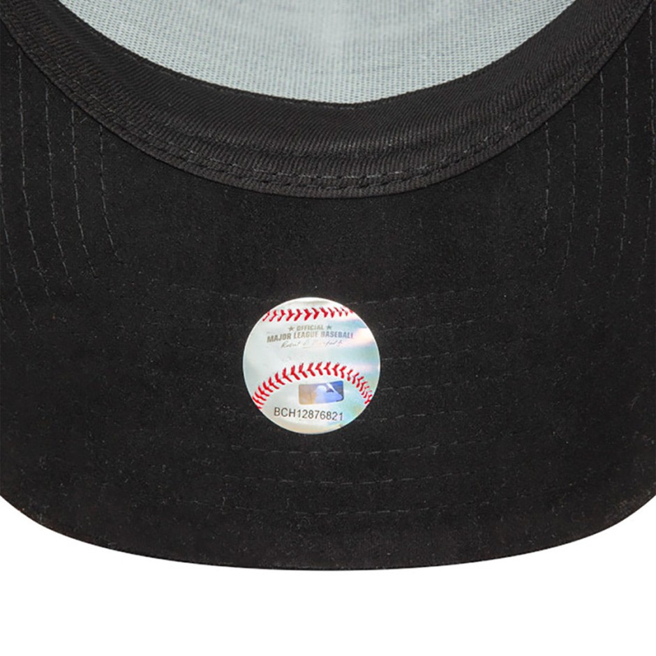 Καπέλο Μαύρο - New Era New York Yankees MLB Faux Suede 9FORTY E-Frame