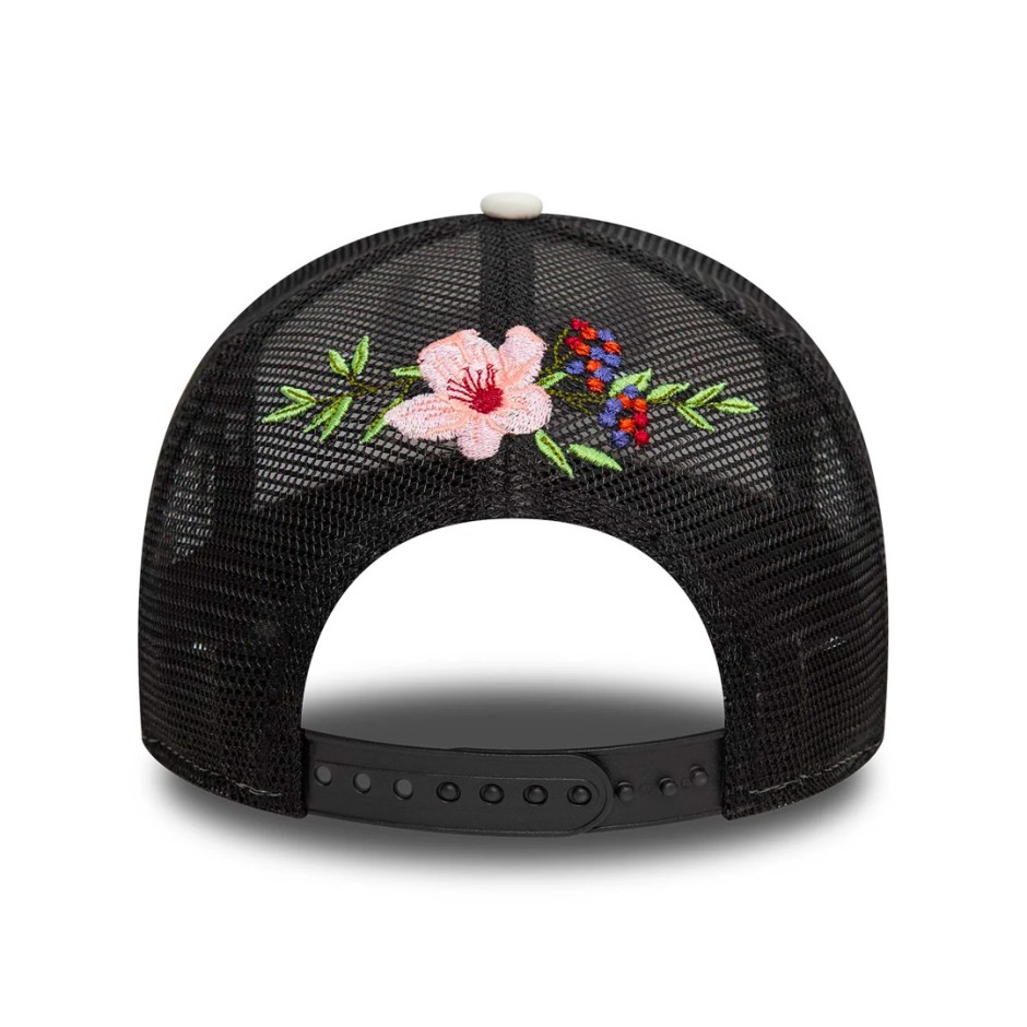Καπέλο Μαύρο - New Era Chicago Bulls NBA Flower 9FORTY A-Frame