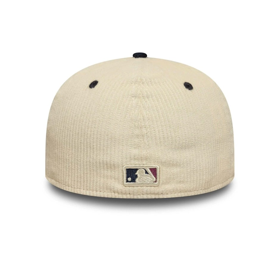 Καπέλο Μπεζ - New Era Oakland Athletics MLB Cord Cream Low Profile 59FIFTY