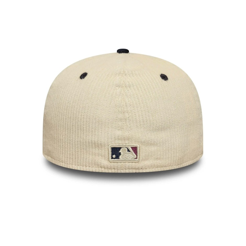 Καπέλο Μπεζ - New Era LA Dodgers MLB Cord Cream Low Profile 59FIFTY