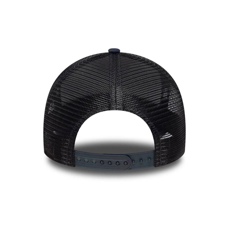 Καπέλο Μπλε - New Era New York Yankees MLB Script Navy 9FORTY A-Frame