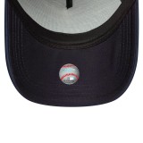 Καπέλο Μπλε - New Era New York Yankees MLB Script Navy 9FORTY A-Frame Εικόνα 3