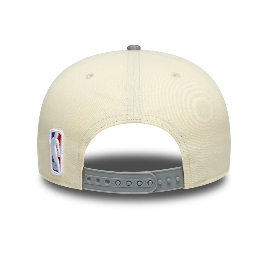 Καπέλο Μπεζ - New Era Boston Celtics NBA Cord Visor Cream 9FIFTY