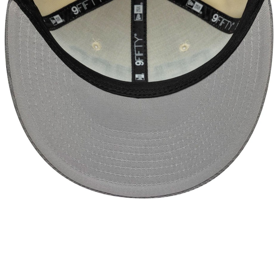 Καπέλο Μπεζ - New Era Boston Celtics NBA Cord Visor Cream 9FIFTY