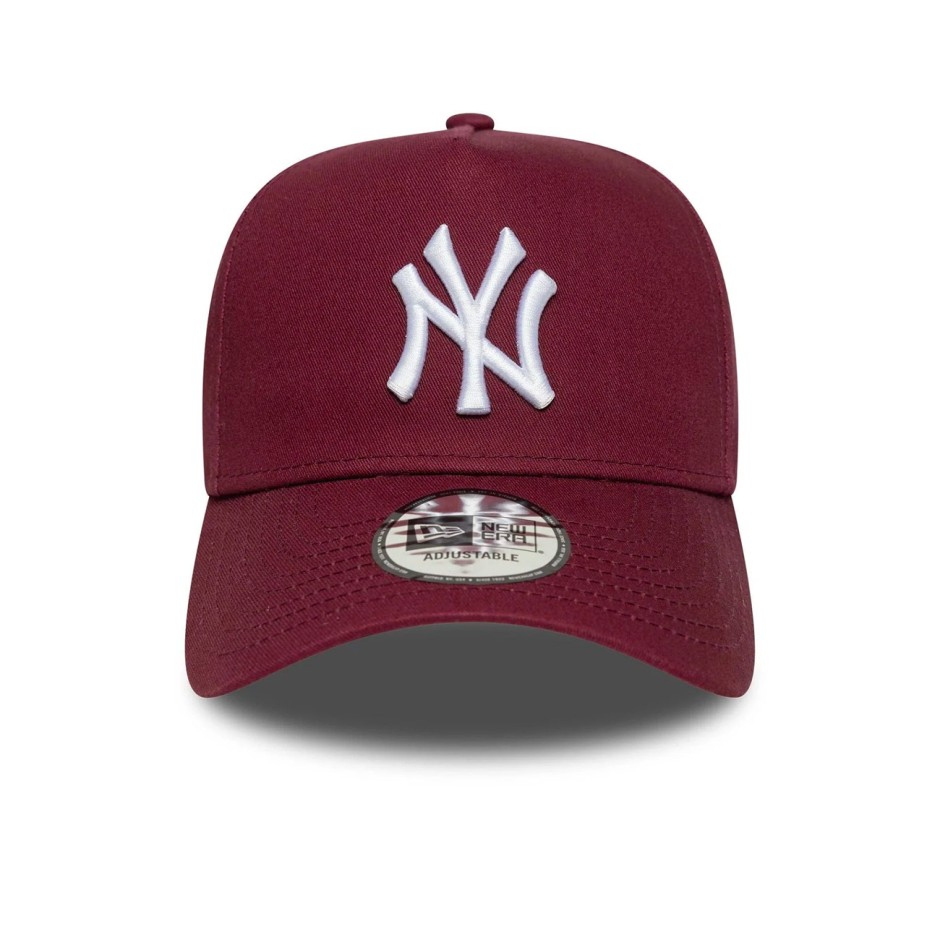 Καπέλο Μπορντό - New Era New York Yankees MLB League Essential E-Frame