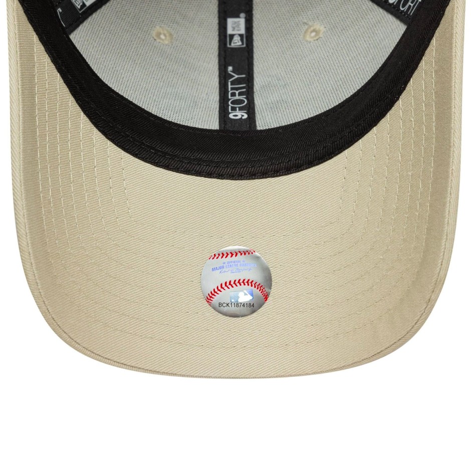 Καπέλο Μπεζ - New Era Oakland Athletics MLB League Essential Cream 9FORTY