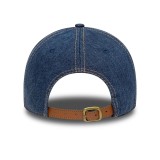 Καπέλο Μπλε - New Era New York Yankees MLB Denim Distressed Navy 9TWENTY Εικόνα 0