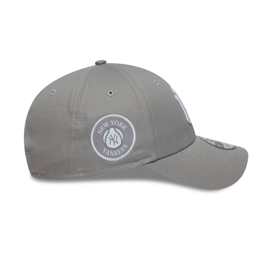Καπέλο Γκρι - New Era New York Yankees MLB Side Patch Grey 9FORTY