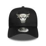 Καπέλο Μαύρο - New Era Chicago Bulls NBA Metallic Black 9FORTY E-Frame Εικόνα 1