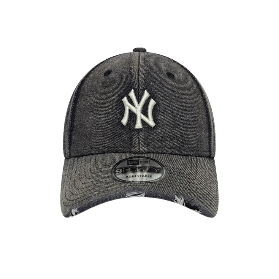 Καπέλο Μαύρο - New Era New York Yankees MLB Denim 9FORTY