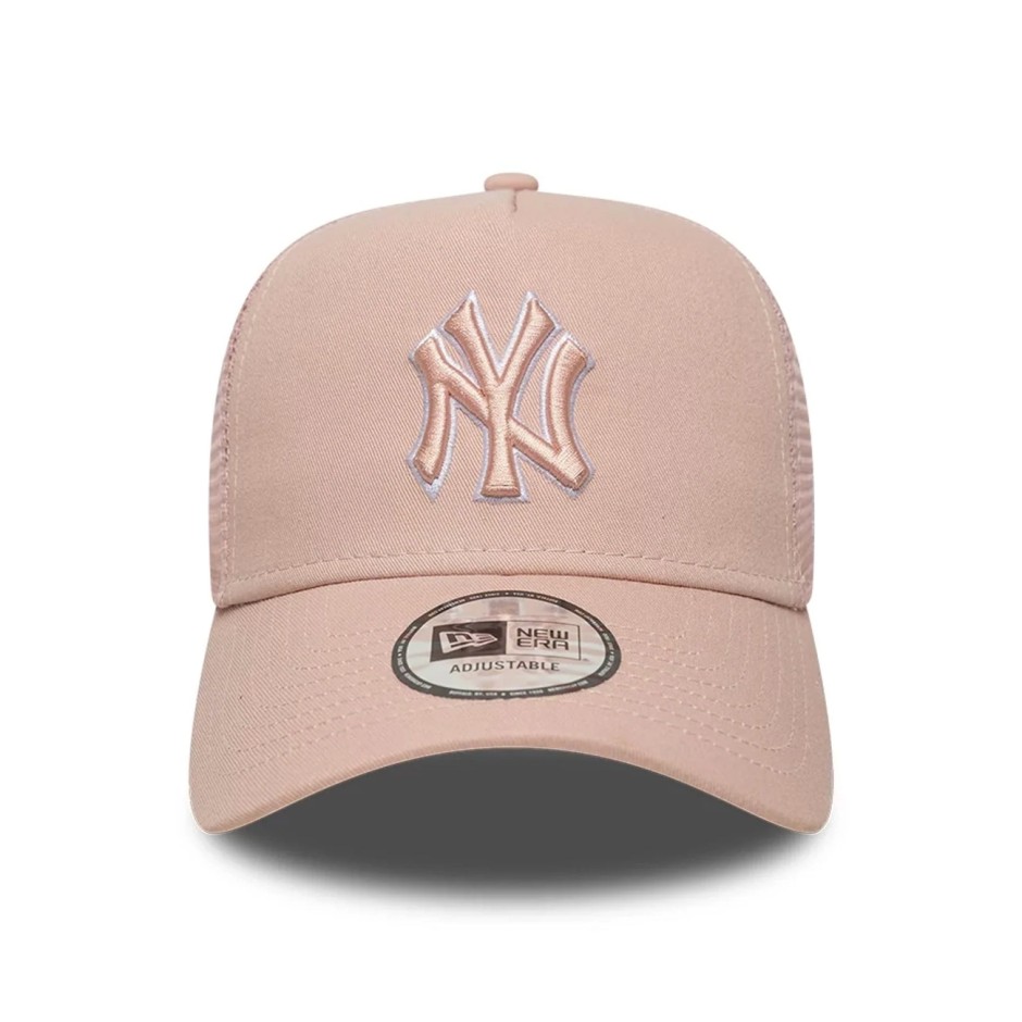 Καπέλο Ροζ - New Era New York Yankees MLB Team Outline 9FORTY E-Frame