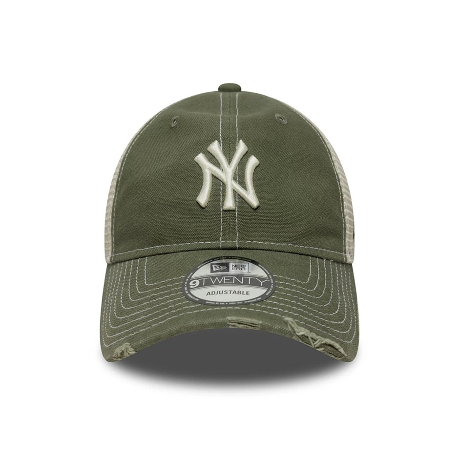 Cap Green - New Era New York Yankees MLB Cotton Canvas 9TWENTY 