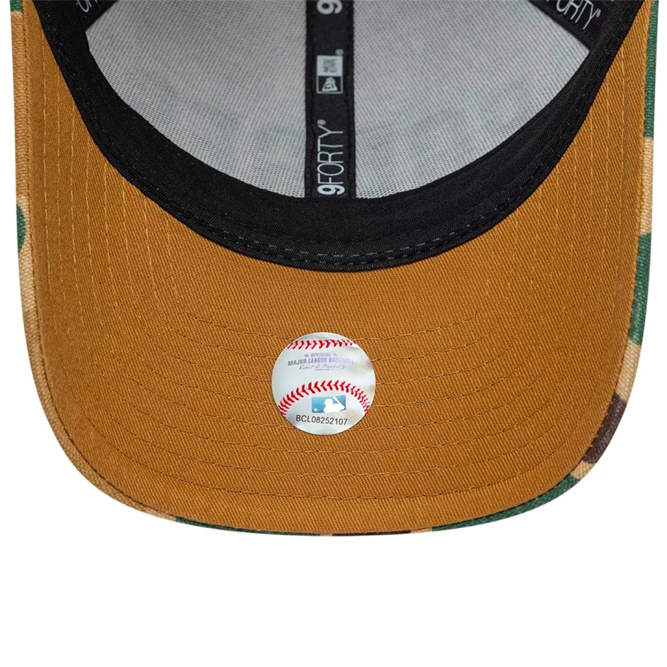 Cap Beige - New Era San Diego Padres MLB Wordmark Camo 9FORTY M-Crown