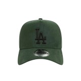 Καπέλο Κυπαρισσί - New Era LA Dodgers Faux Suede Dark Green 9FORTY E-Frame Εικόνα 1