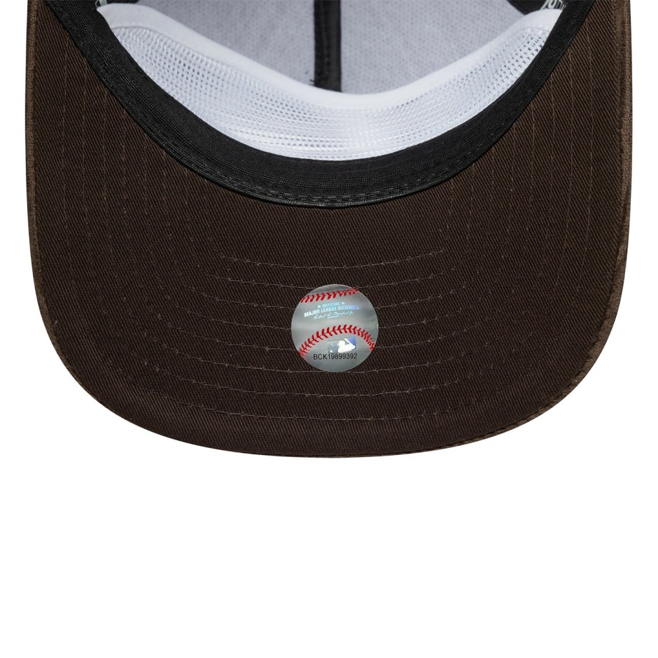 Καπέλο Καφέ - New Era Chicago Cubs MLB Cooperstown Cord Dark Brown 19TWENTY