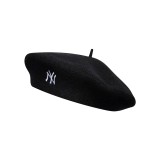 Μπερές Μαύρος - New Era New York Yankees MLB Wool Script Beret Εικόνα 2