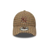 Καπέλο Μπεζ - New Era New York Yankees MLB Check Beige 9TWENTY A-Frame Εικόνα 1