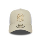 NEW ERA NOS LEAGUE ESS EF TRUCKER NEYYAN 60675518 Μπέζ Εικόνα 1