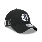 Καπέλο Ανθρακί - New Era Brooklyn Nets NBA Tip Off '24 9TWENTY Εικόνα 