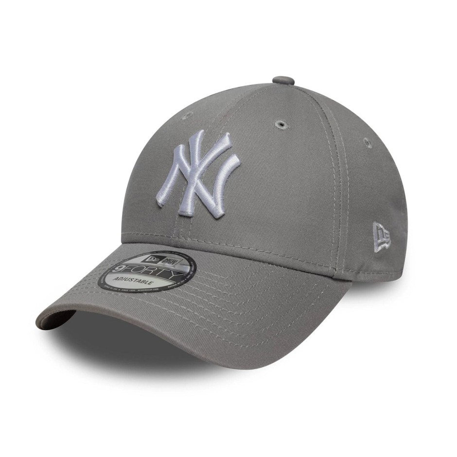 Καπέλο Γκρι - New Era New York Yankees MLB Side Patch Grey 9FORTY