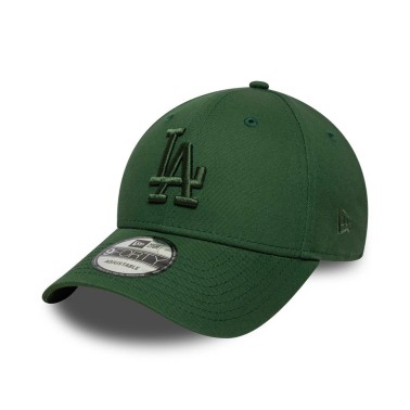 Καπέλο Κυπαρισσί - New Era LA Dodgers MLB League Essential Dark Green 9FORTY