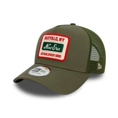 Καπέλο Λαδί - New Era Patch Green 9FORTY A-Frame