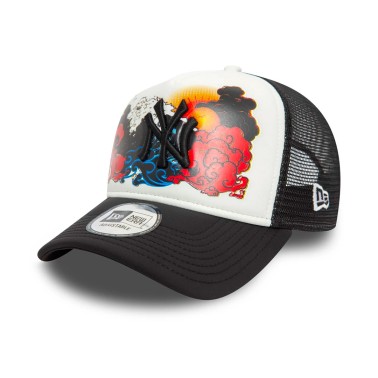 NEW ERA MLB GRAPHIC TRUCKER NEYYAN 60595223 White